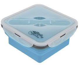 Контейнер TRAMP силиконовый с ловилкой 400 мл