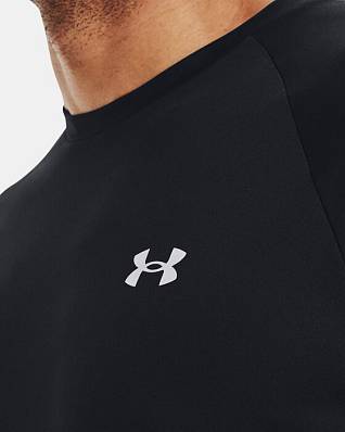 футболка ua tech reflective black м. Under Armour