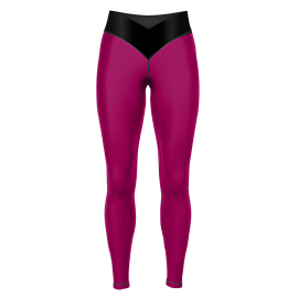 Лосины 6F V-пояс фуксия Nat ж.