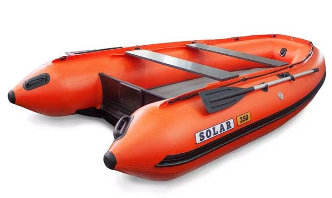 лодка надувная моторная solar максима-350