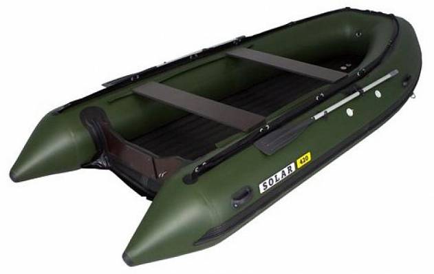 лодка надувная моторная solar максима-420к
