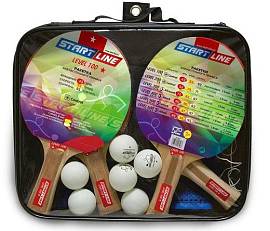 Набор н/тен LEVEL 100 4ракетки 6мяч +сетка