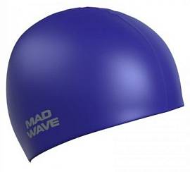 Шапочка д/плав. MAD WAVE Intensive Silicone blue