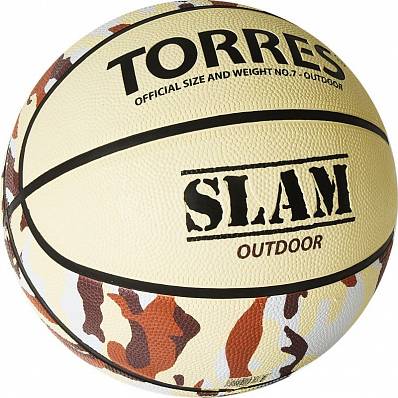 мяч баскетбольный torres slam №7 для для баскетбола