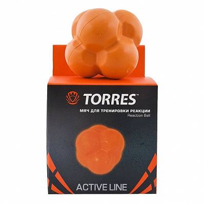 мяч torres для тренировки реакции 8 см