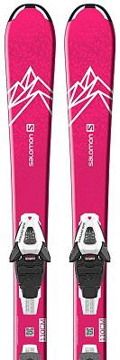 лыжи горные salomon e qst lux jr s+ кр.c5 gw