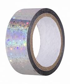 Лента для х/г Amely AGS-301 20mm*15m серебр 10шт