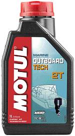 Масло 2-тактное MOTUL OUTBOARD TECH 2T 1л