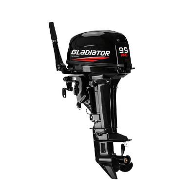 мотор лодочный gladiator g9.9pro fhs 2-х тактный