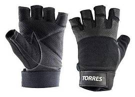Перчатки д/я спорта TORRES черные