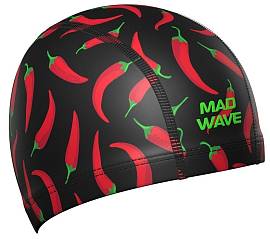 Шапочка д/плав. MAD WAVE Lycra Printed Red