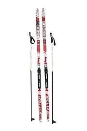 Лыжи (степ)+крепления Snowmatic SNS+палки