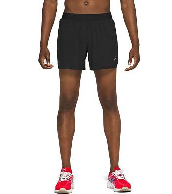шорты asics road 5in black м. Asics