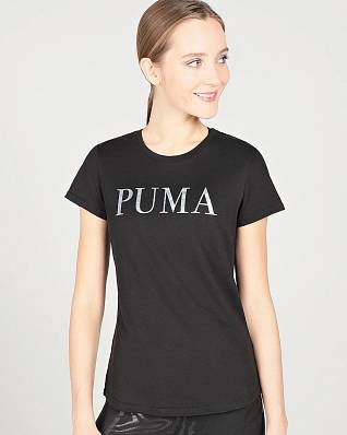 футболка puma athletics logo apparel ж. Puma