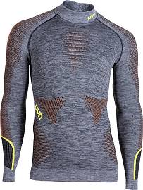 Лонгслив UYN Ambityon Melange Bk/Orange/Yellow м.