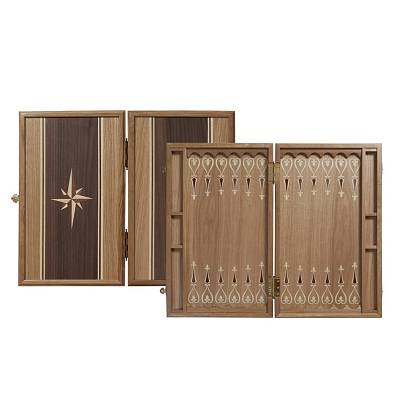 нарды "роза ветров" 50*29*6 дерево