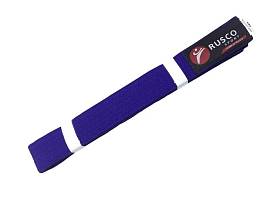 Пояс для единоборств Rusco Sport синий (2,8 м)