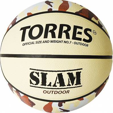 мяч баскетбольный torres slam №7 для для баскетбола