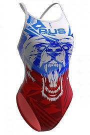 Купальник MAD WAVE Flash F1 Blue ж.