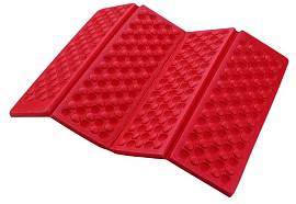 Коврик портативный. Ace Camp 40x30x1cm red