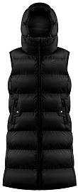 Жилет удл.мемб.ут. POIVRE BLANC био пух black ж.