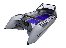 Лодка надувная моторная ШЕРПА 470 JET разъем/тран