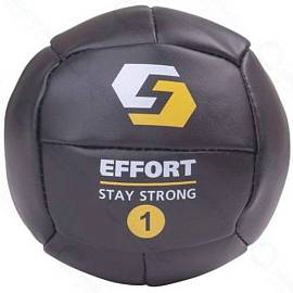 Мяч для атлетич.упражнений Effort 1кг