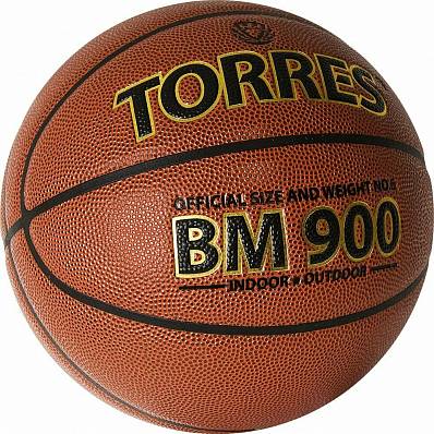 мяч баскетбольный torres bm900 р.6 для для баскетбола