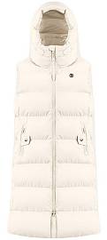 Жилет удл.мемб.ут. POIVRE BLANC био пух white ж.