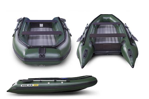 лодка надувная моторная solar максима-350