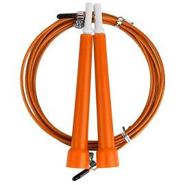 Скакалка скоростн. D34485-4 3.0м мет трос оранж