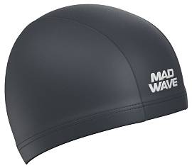 Шапочка д/плав. MAD WAVE Adult Lycra grey