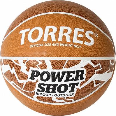 мяч баскетбольный torres power shot s7 для для баскетбола