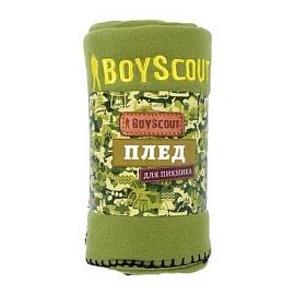 Плед для пикника BOYSCOUT флисовый, 150х130см
