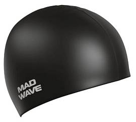 Шапочка д/плав. MAD WAVE Intensive Silicone black