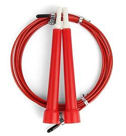 Скакалка скоростн. D34485-3 3.0м мет трос красная
