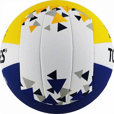 мяч волейбольный torres bm1200 №5 бел син желт