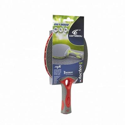 ракетка н/теннис cornilleau tacteo 50 красно-сер для настольного тенниса
