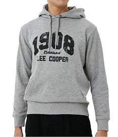 Худи LEE COOPER Light Grey Melange м.