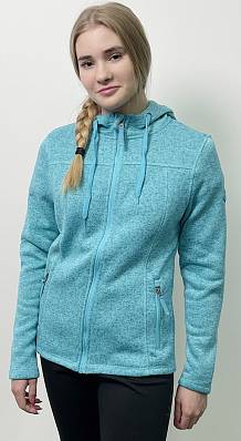 толстовка gts knitted hoodie голубой ж. GTS