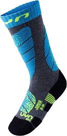 Носки UYN Ski Medium Grey Melange/Turquoise д.