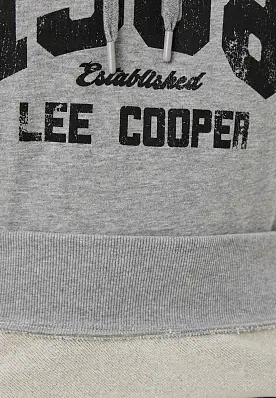 толстовка lee cooper light grey melange м. Lee Cooper