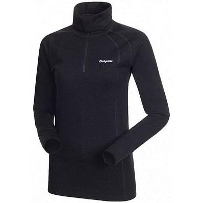 пулон bergans fw half z svartull warm 320 г. ж. Bergans
