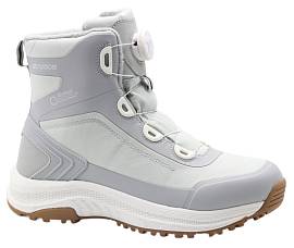 Ботинки STROBBS зимние F8494 серые ж.