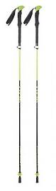 Палки VIKING Terve Black/Lime треккинг 35-130 см.