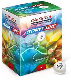 Шарик н/тен START LINE Club Select 1* бел (1шт)NEW