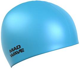 Шапочка д/плав. MAD WAVE Light Big azure