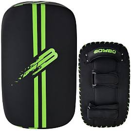 Макивара BoyBo B-series Fire BMS600 черн-зел