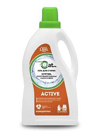 Гель GREEN CAT для стирки одежды и обуви 1.5л