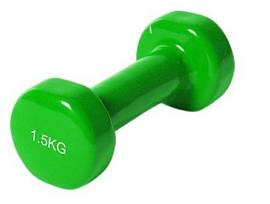 Гантель В35015 метал/винил 1.5 кг - 1шт